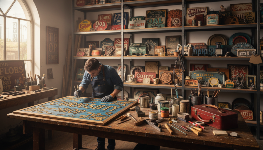Materials and Construction in Sign Restoration