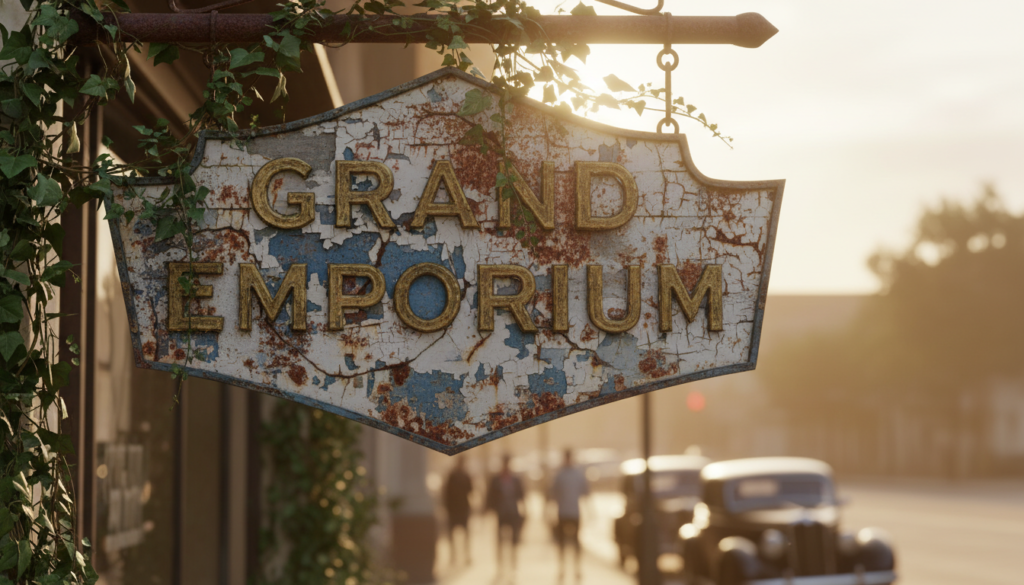 Signs of Wear and Damage in Signage