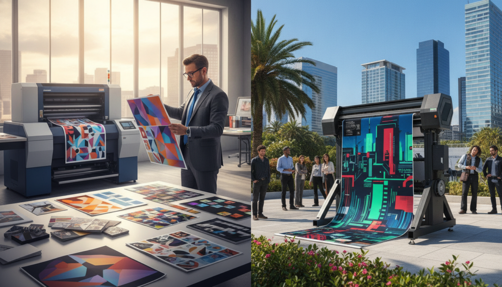 Understanding Indoor and Outdoor Printing Environments