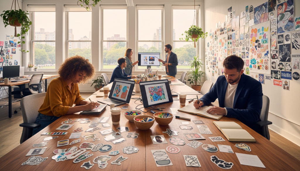 Designing Your Stickers: Customization and Artwork Preparation