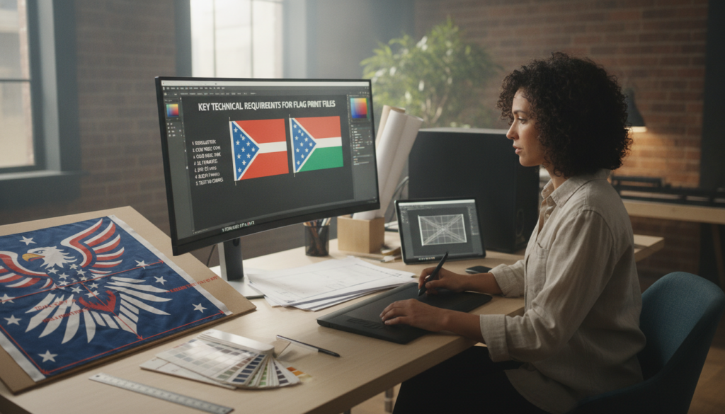 Key Technical Requirements for Flag Print Files