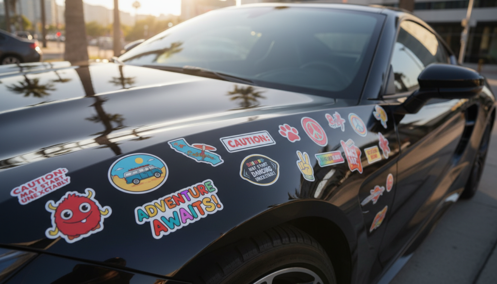 Magnetic stickers for cars overview