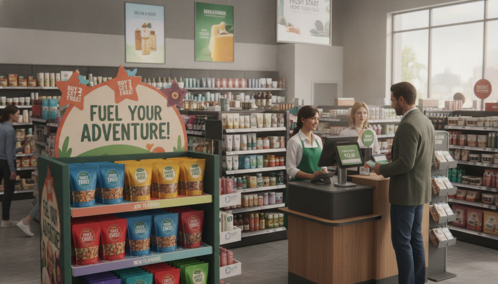 Point-of-sale materials in retail