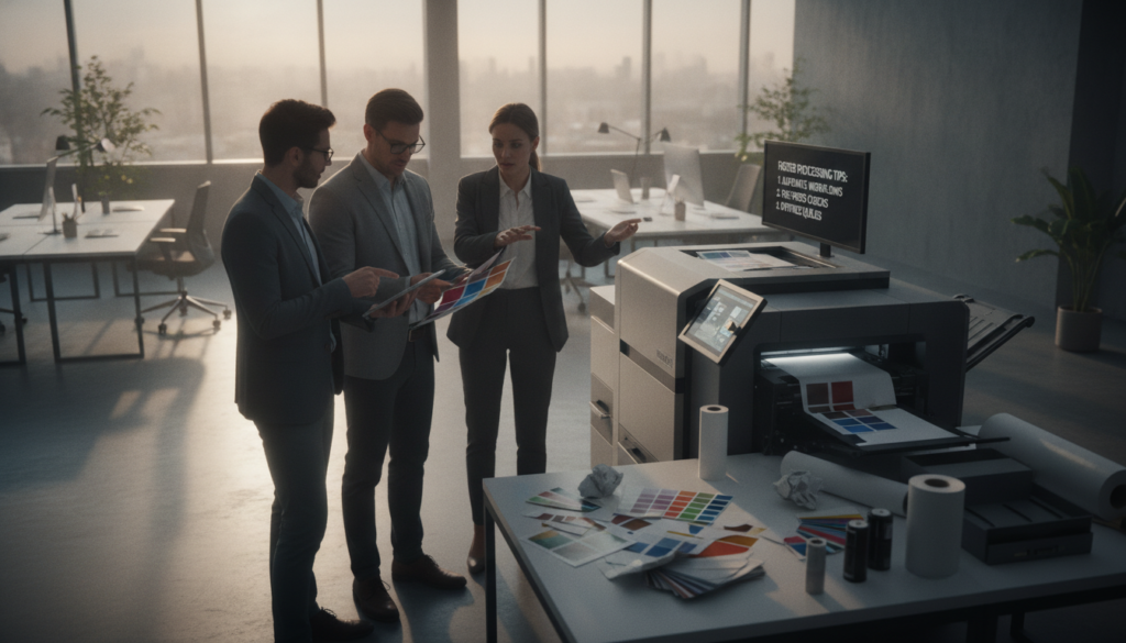 Tips for Faster Processing in Printing Tips for Faster Processing in Printing