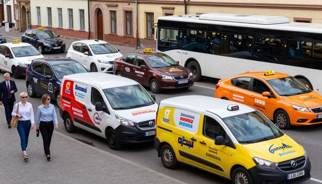 advertising on vehicles in Latvia