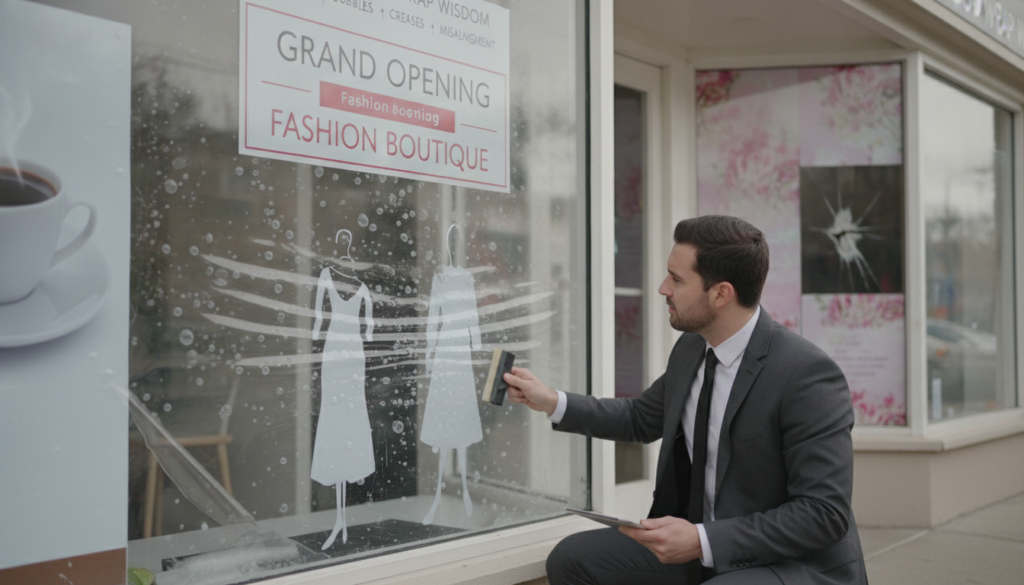 Common mistakes in window wrapping