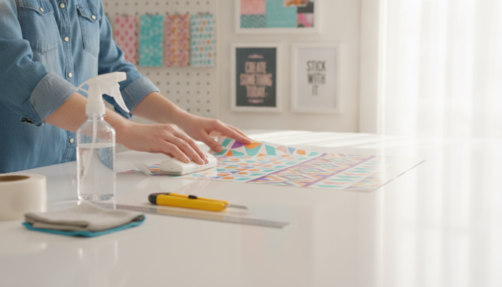 DIY sticker application tips
