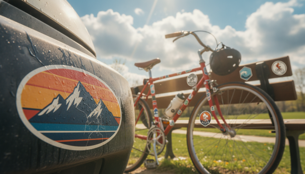 outdoor stickers durability