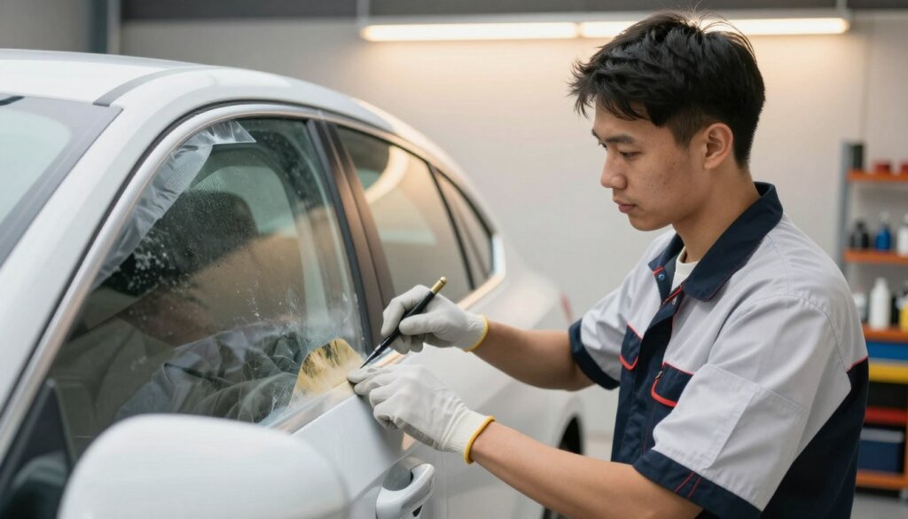 Professional Help for Advertising Film Removal