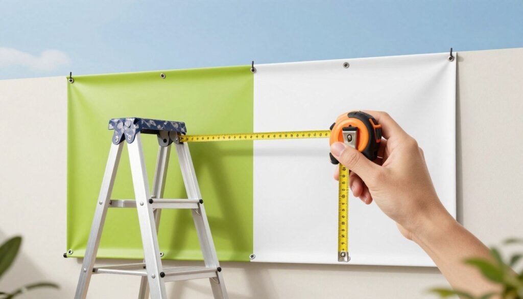 PVC banner installation guide