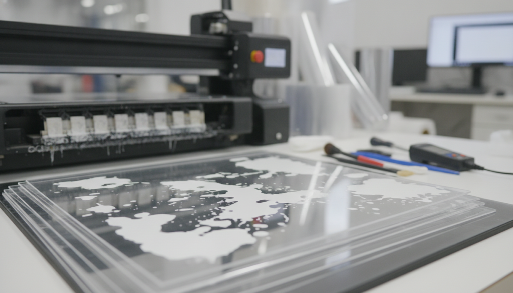 white ink printing challenges