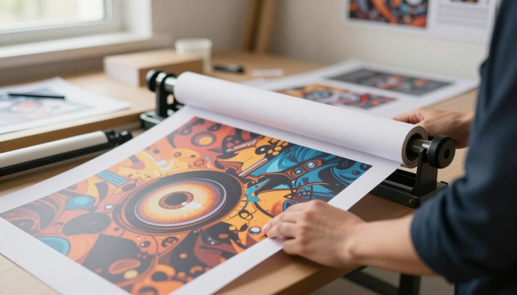 roll-up print replacement